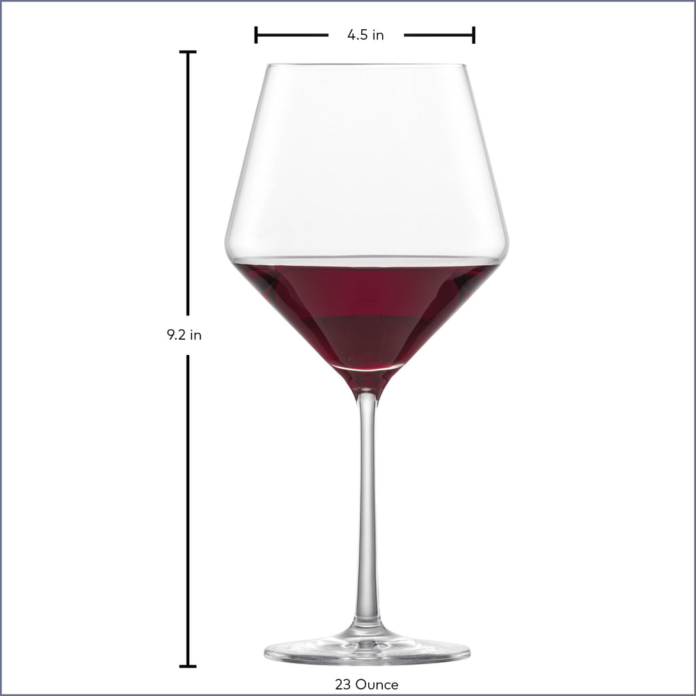 Zwiesel Glas verre dans lave-vaisselle indiquant durabilité et entretien facile