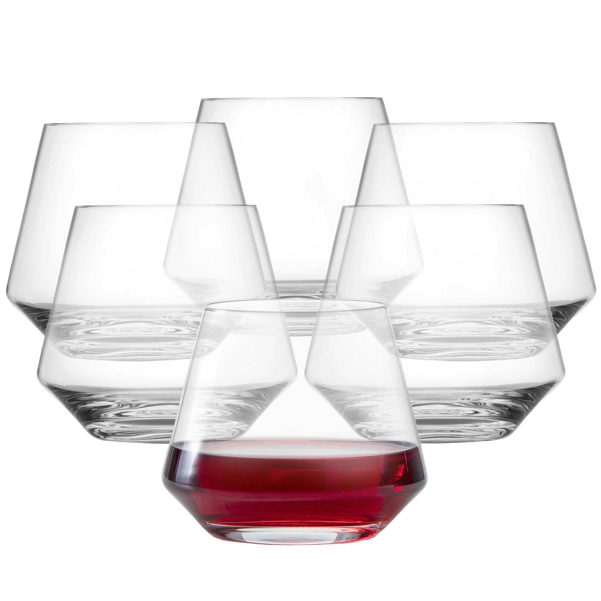 zwiesel glas vue avant du verre Pure sans pied montrant élégance et finition
