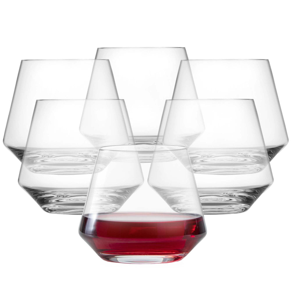 zwiesel glas vue avant du verre Pure sans pied montrant élégance et finition