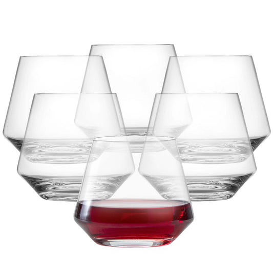 zwiesel glas vue avant du verre Pure sans pied montrant élégance et finition