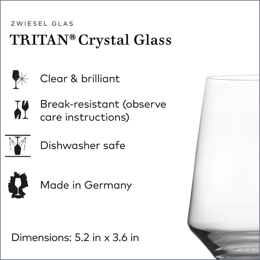 zwiesel glas détail du bol mettant en valeur ouverture aromatique