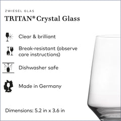 zwiesel glas détail du bol mettant en valeur ouverture aromatique