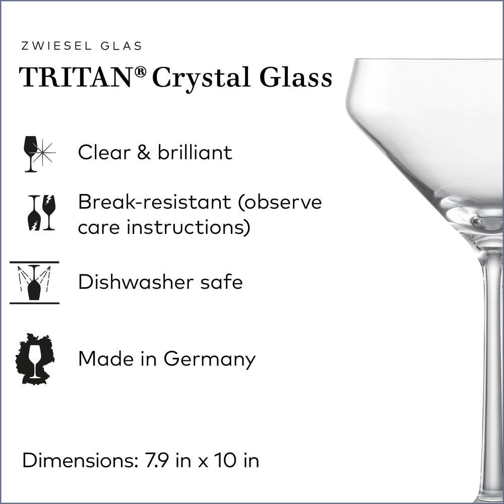 Zwiesel Glas verre Pure profil soulignant contours nets et équilibre visuel