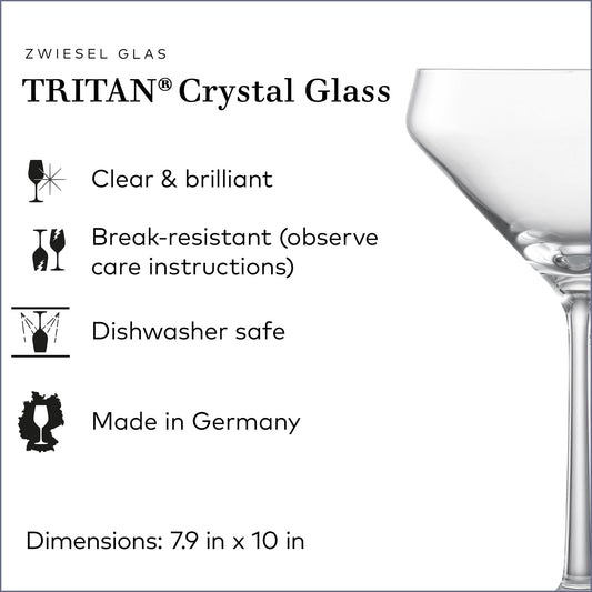 Zwiesel Glas verre Pure profil soulignant contours nets et équilibre visuel