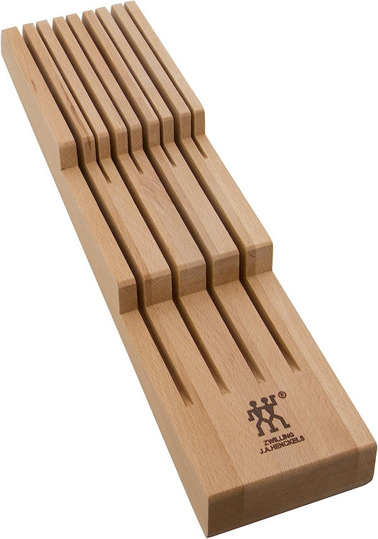 ZWILLING bloc tiroir face avant montrant organisation et gain de place