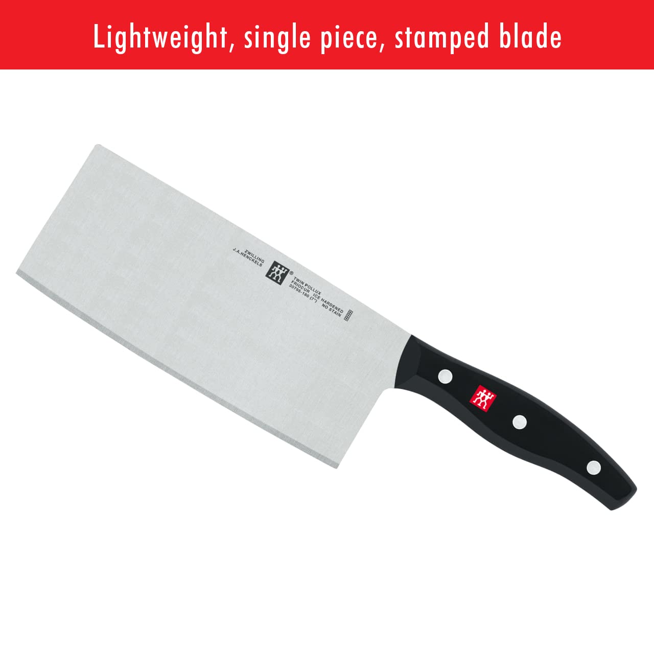 ZWILLING coupe diagonale pour sauté montrant contrôle et finesse