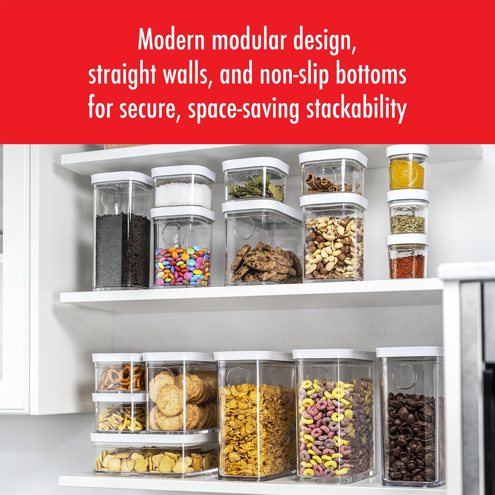 ZWILLING insert 4-en-1 utilisé pour mesurer et niveler ingrédients