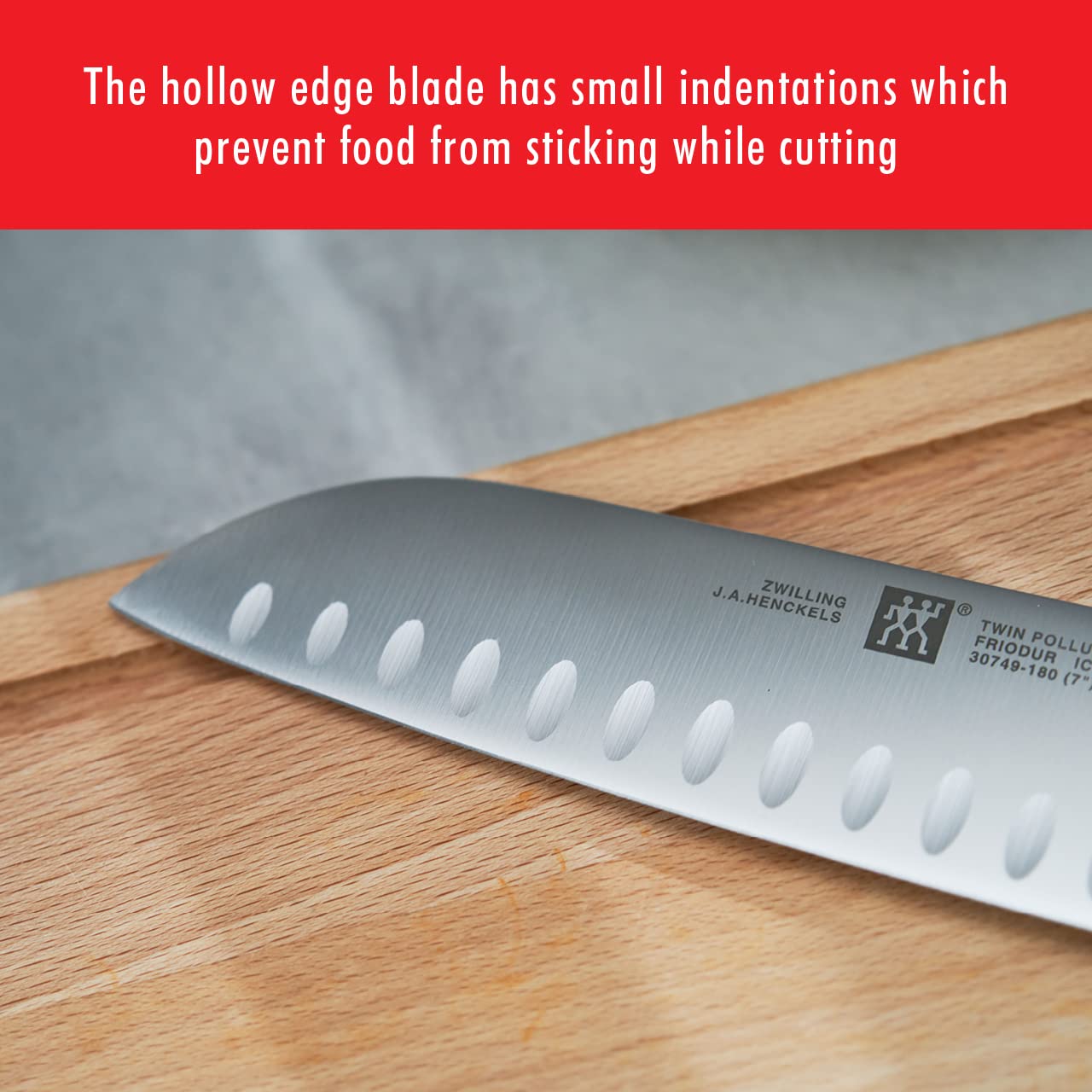 ZWILLING présentation équilibre dans la main pour maniabilité