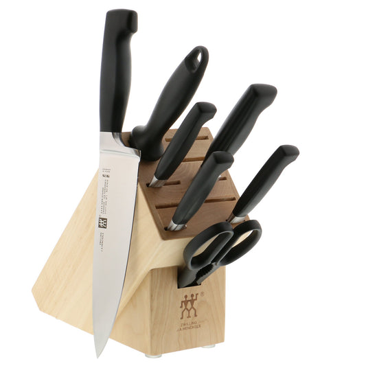ZWILLING bloc face montrant rangement sûr et design élégant