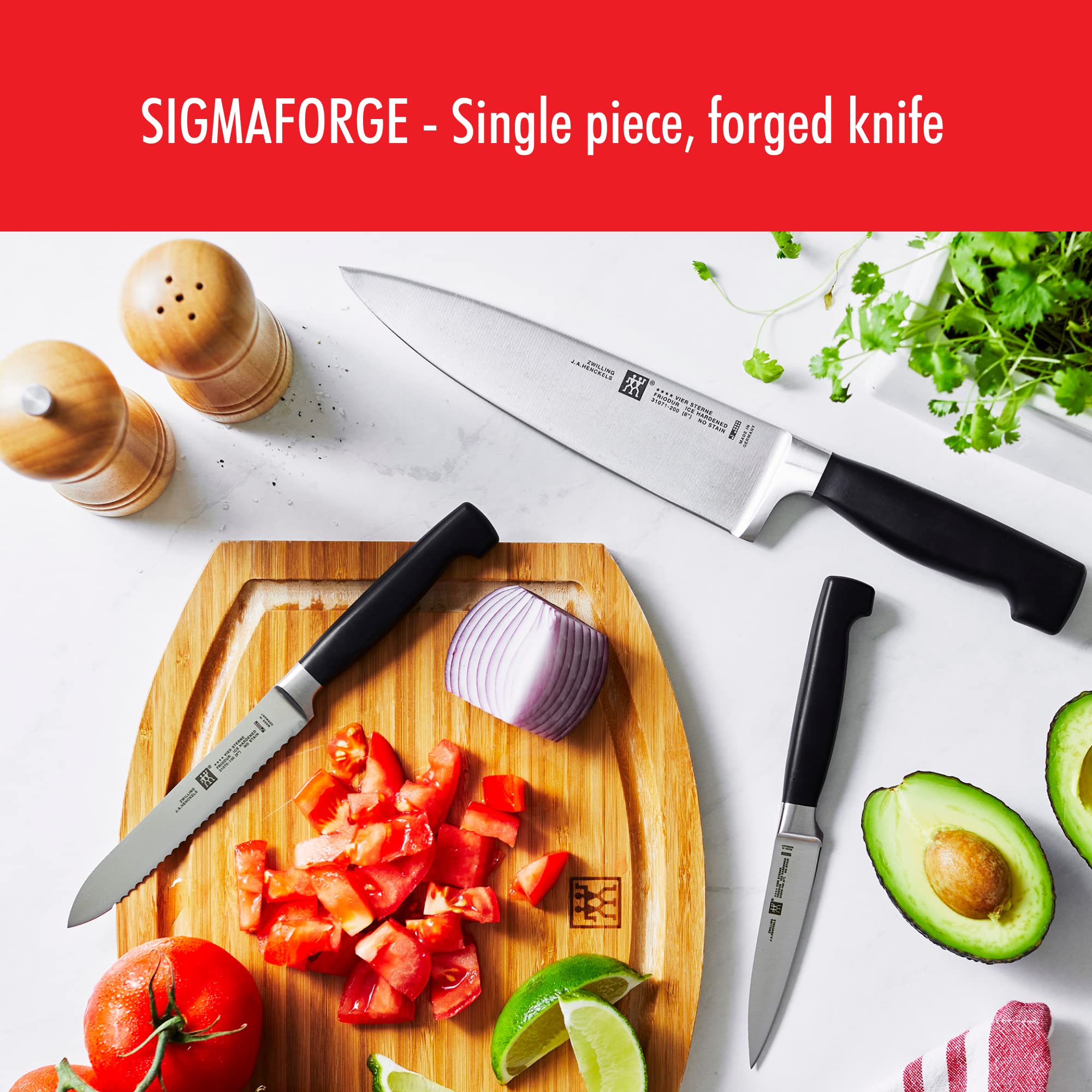 ZWILLING manche ergonomique garantissant confort pour longues utilisations