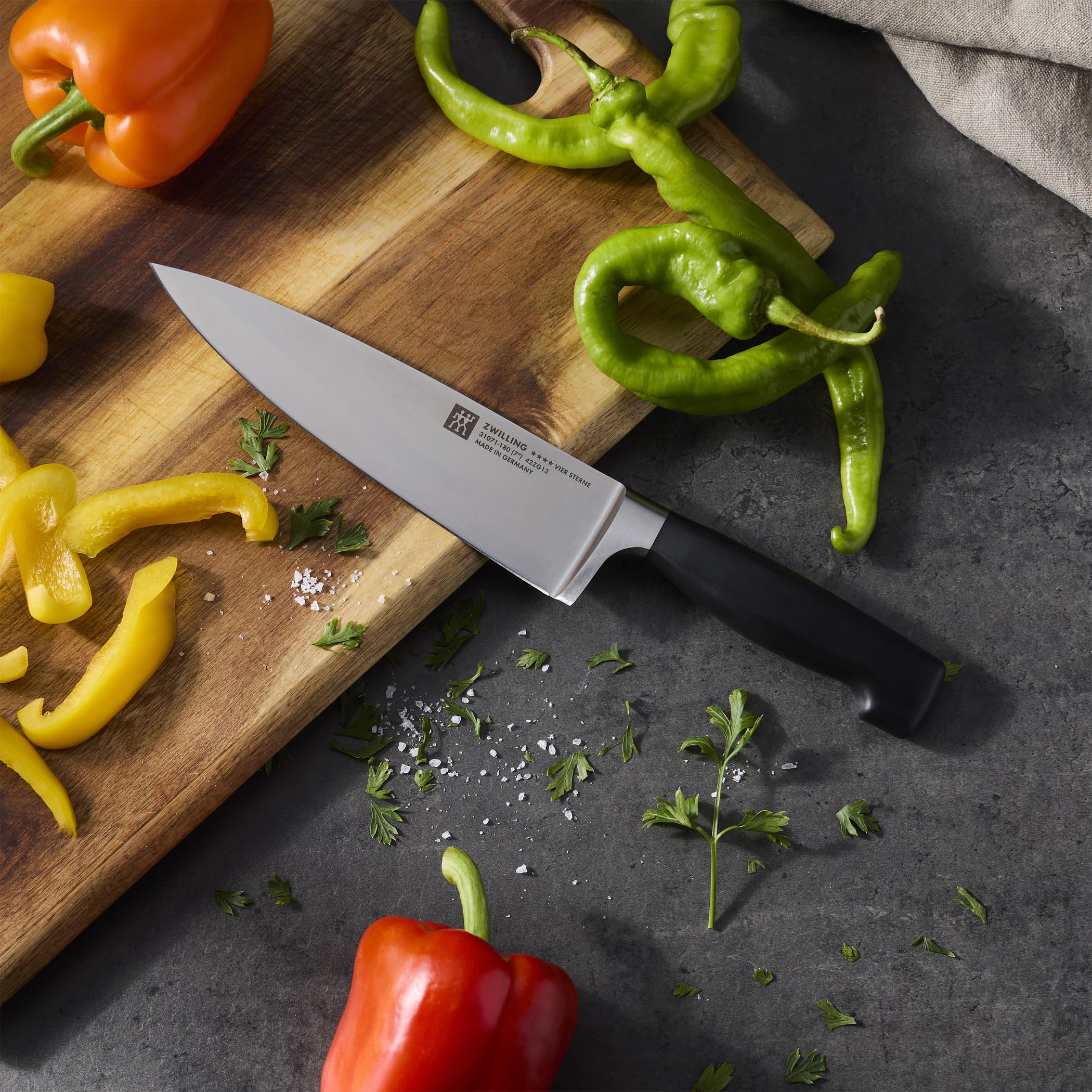 ZWILLING tranchant gros plan conservant netteté durable