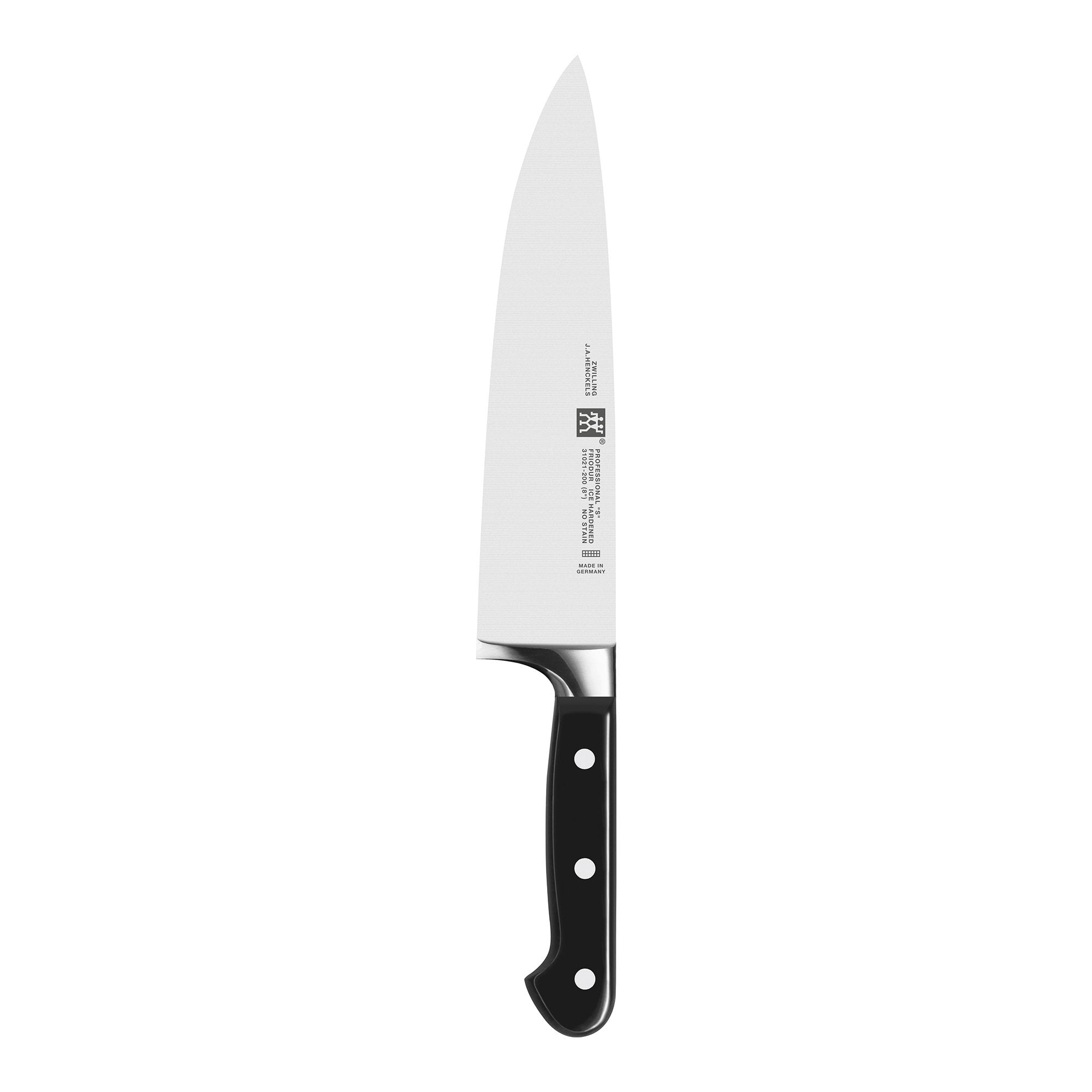 ZWILLING lame face montrant netteté et contrôle