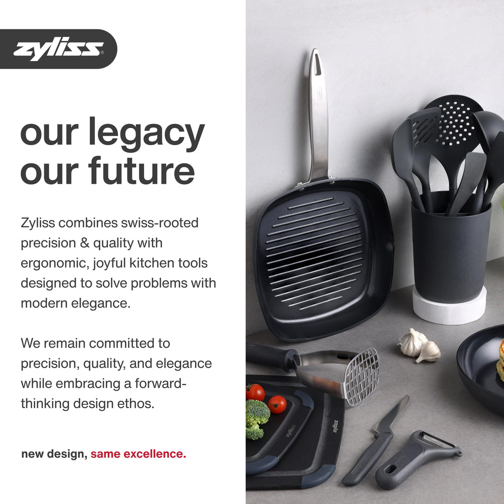 Zyliss EasiCan rangé dans un tiroir montrant rangement compact et organisation