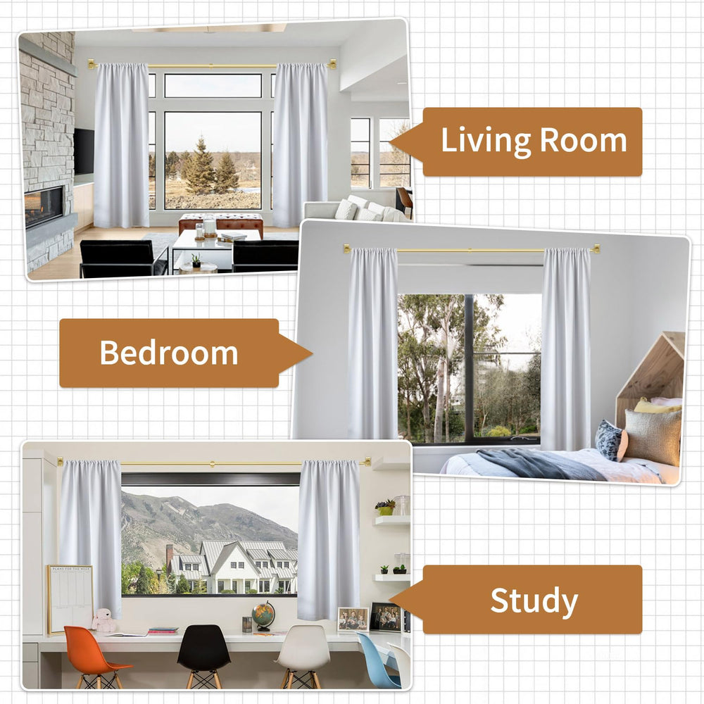 ZYRW tringle en chambre illustrant obscurcissement et style