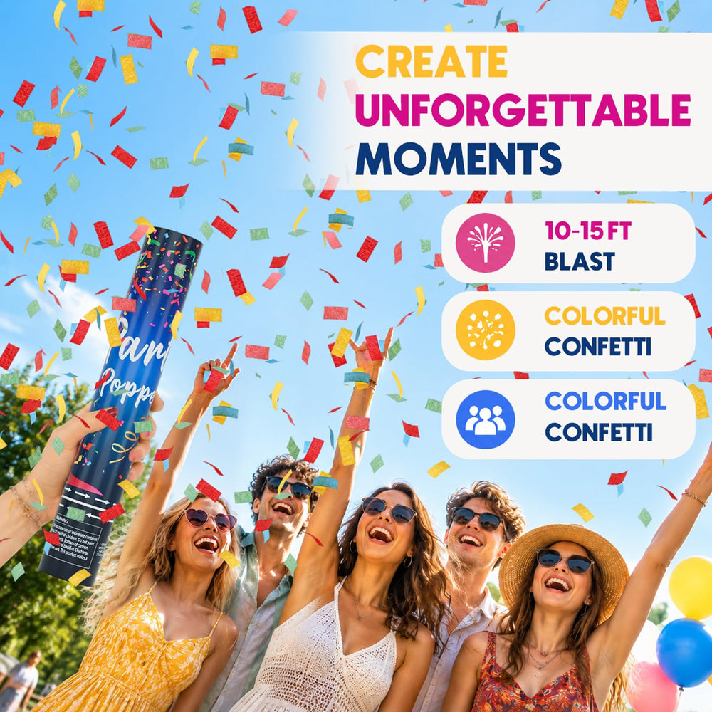 ZZPAKUE gros plan sur confettis papier multicolores montrant couleur et texture