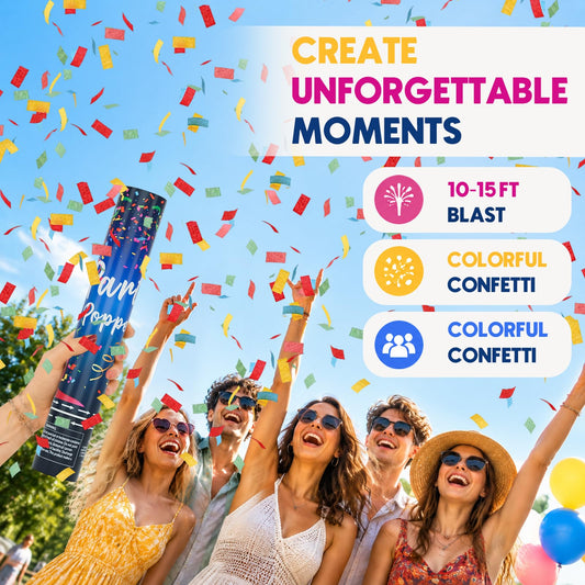 ZZPAKUE gros plan sur confettis papier multicolores montrant couleur et texture